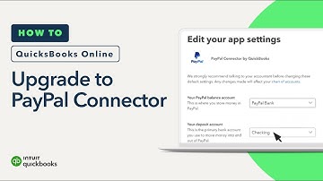 Upgrading to PayPal Connector by QuickBooks app