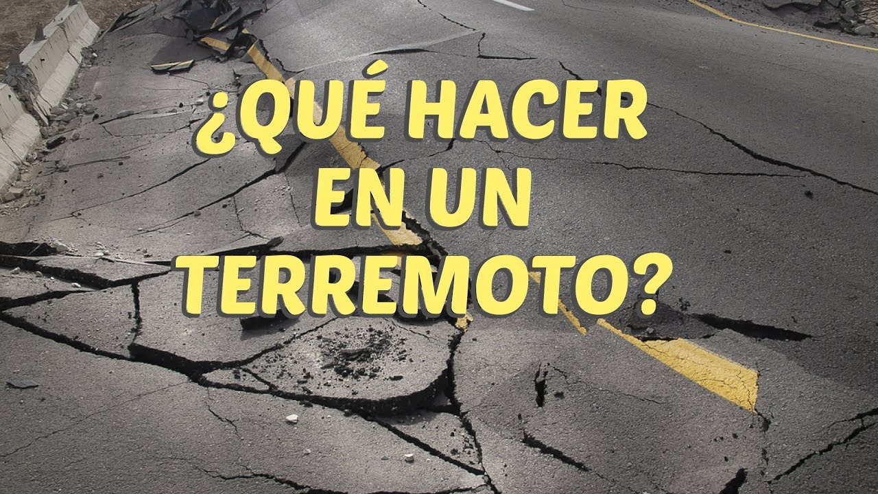  Consejos en caso de un terremoto