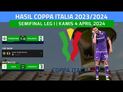 angker777 x bosmujur - HASIL COPPA ITALIA 2023/2024 | Semifinal Fiorentina vs Atalanta