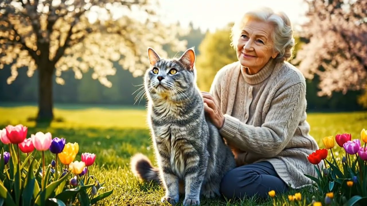 The Enchanted Cat: A magical journey of love ❤️  between man 👨 and women, and feline" 
