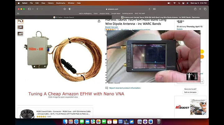 Antenna Tuning with Nano VNA