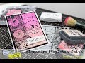 Stretch your stencils: Use them like stamps with heat embossing