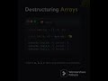 Java script Destructuring