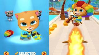 Talking Tom Gold Run Goalkeeper Ginger New Character Unlocked! New Update Gameplay HD screenshot 1