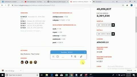 Create Selenium Ruby Test Automation From Scratch - Part 01 - Kick start