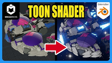 Mecabricks to Blender Toon Shader