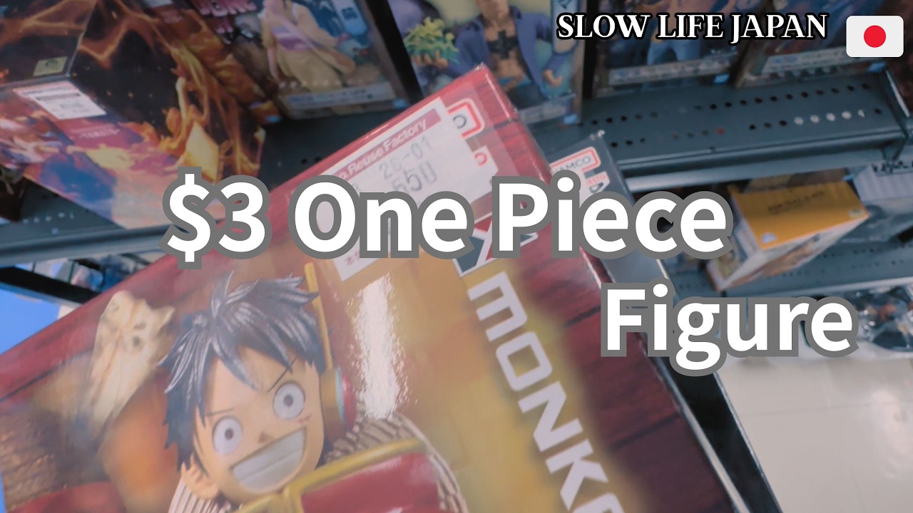 $3.50 One Piece Figures?! Finding SHANKS & EGGHEAD LUFFY in Japan 🇯🇵