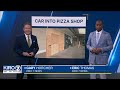 Car crashes into a Tacoma pizza shop