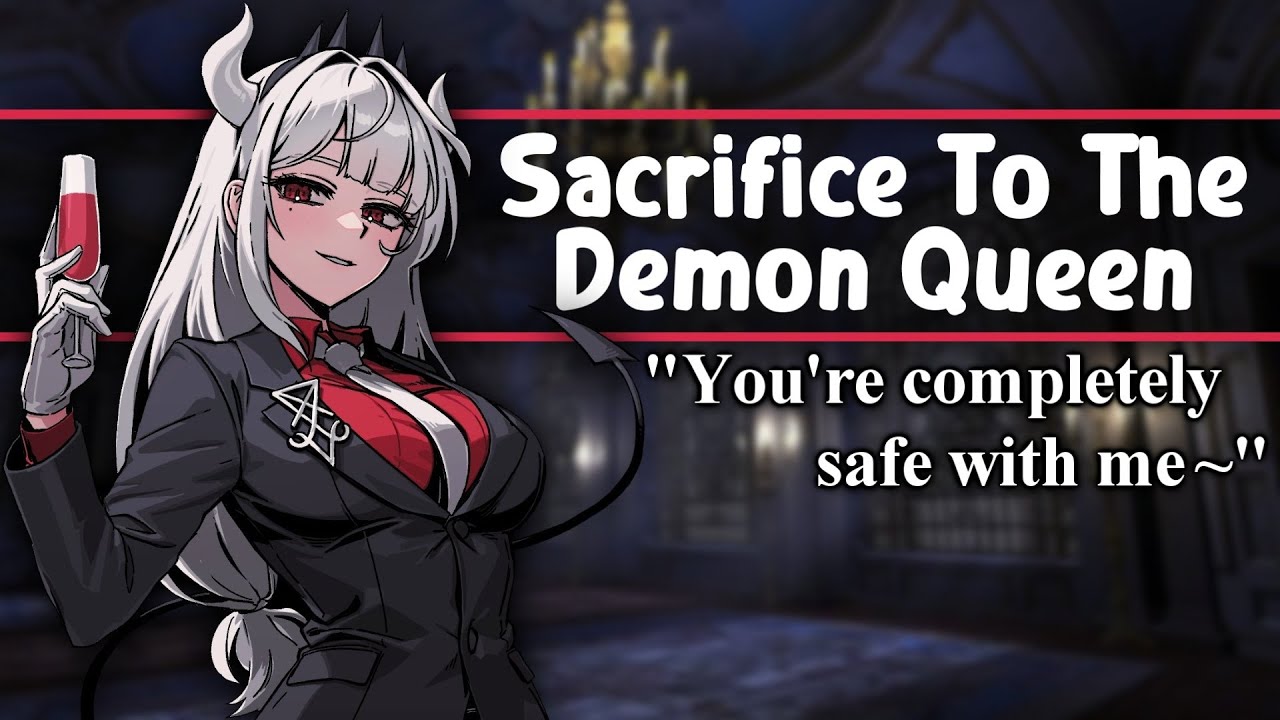 ASMR Sacrifice To The Demon Queen [F4M/A][Soft Dom][Mommy][Possessive][Strangers To More?][Fantasy]