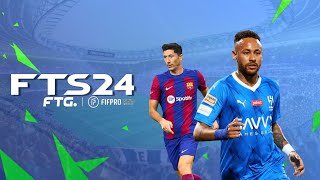 FTS 24 Mobile New Kits Update & Full Eropa Transfer 2023-24 Android Best Graphics New Grass & Button