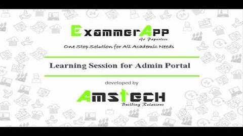 How to Create Exam and Add Questions in Amstech-ExammerAPP Admin Portal.