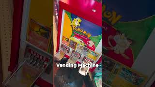 I found a POKEMON CARD VENDING MACHINE.. 🤯