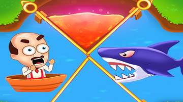 Save Daddy Pull the Pin - All Levels Gameplay Android, iOS