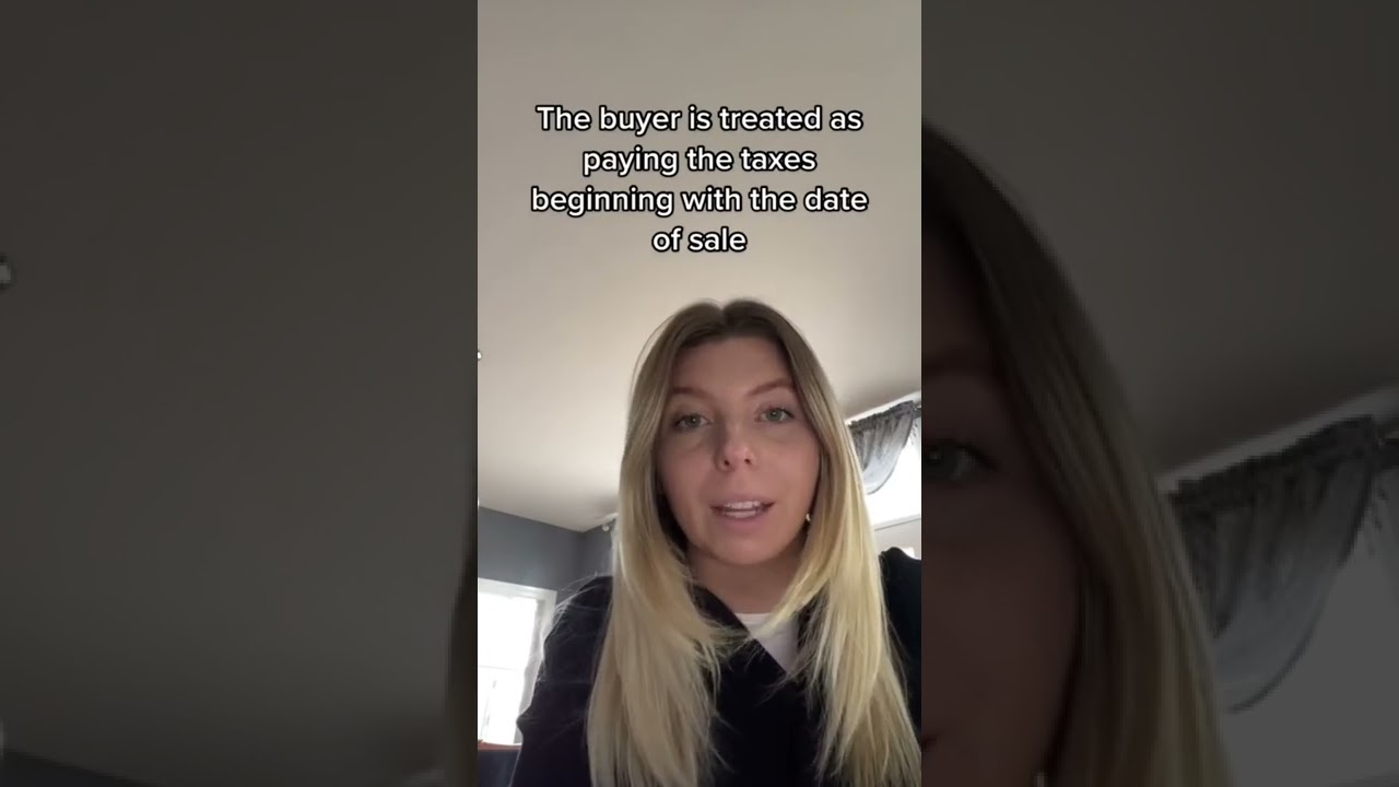 Selling house who pays property taxes 
