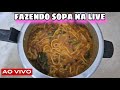 Dia de Sopa Adélia Martins está ao vivo!