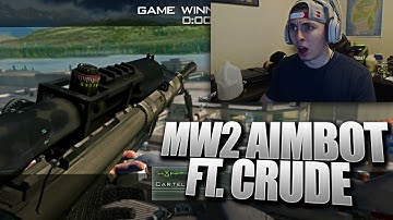 UNREALISTIC TRICKSHOTS! - MW2 Aimbot Trickshotting Ft. Crude