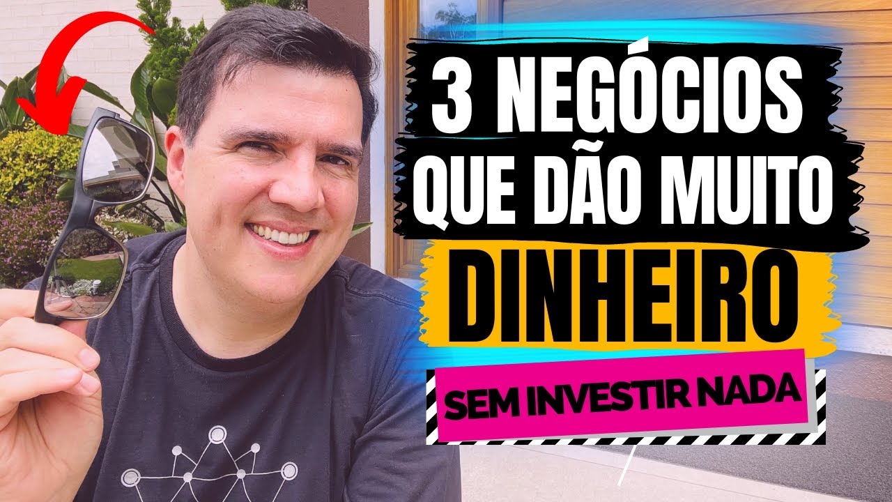 3 ideias de negócios que dão muito dinheiro começando do Zero (sem ter que investir)