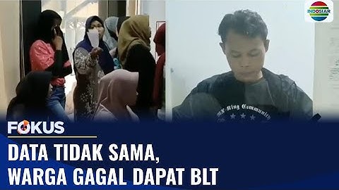 Ratusan Warga Tegal Antre Perbarui Data KTP Agar Bisa Cairkan BLT Kesra Rp900 Ribu | Fokus