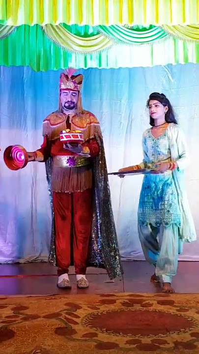 JADUGAR TRIKAAL magic ribbon appear at guda gor ji ( Jhunjhunu)Magic show....☠️