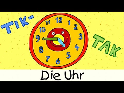 🐶 Die Uhr - Mathe Lernlieder mit Marie Wegener|| Kinderlieder