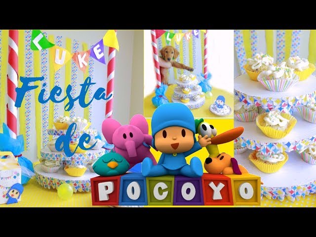 Decoración Con Globos Pocoyo, Con solo 66 GLOBOS!!!!😲/decoration