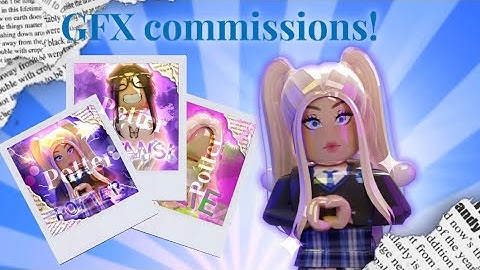 || CLOSED || GFX Commissions! 💙 || CHEAP PRICES ||