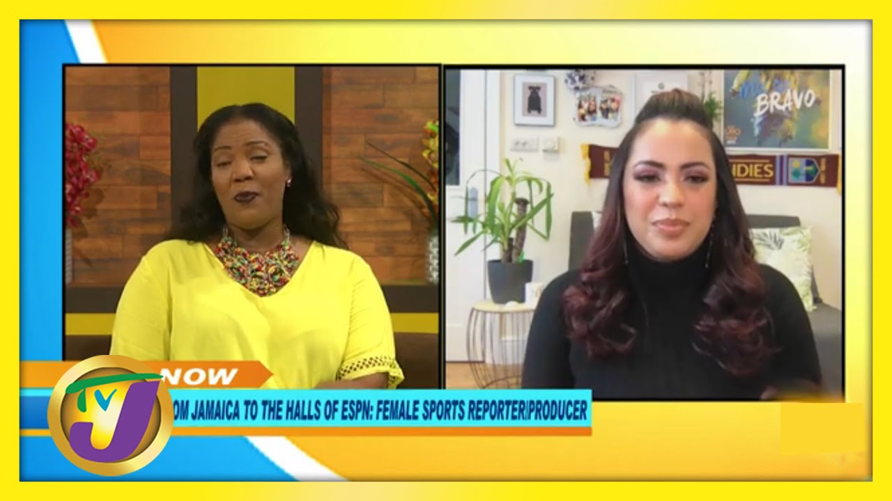 From Jamaica to the Halls of ESPN: Alexis Nunes | TVJ Smile Jamaica