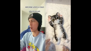 How to use ARCANE LOCK in D&D #dnd #dnd5e #dungeonsanddragonscharacter