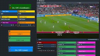 ScoreBoard FIFA WORLD CUP QATAR 2022 | Vmix   GT Title Designer   UTC