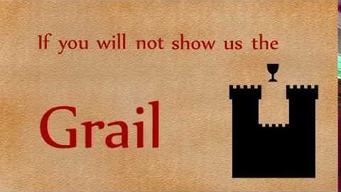 Monty Python French Taunting Scene Kinetic Typography