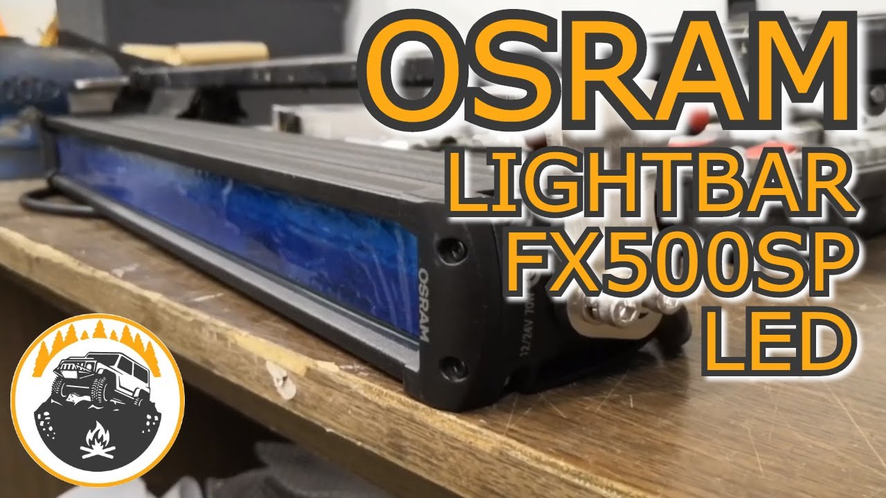 OSRAM LEDriving FX500-SP, LED LIGHTBAR test