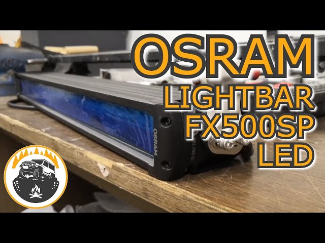 OSRAM LEDriving Light Bar VX500-SP LED Spot Light Lamp Beam Pattern - H  Bowers