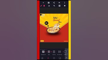 Pizza Poster Design In Mobile #pizza #pizzadesign #design #banner #graphics #advertising #fooddesign