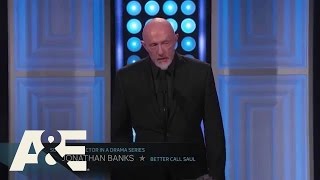 Jonathan Banks Wins Best Supporting Actor in a Drama Series = 2015 Critics' Choice TV Awards | A&E