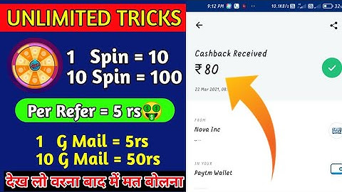 🤑Spin Tasker App Payment Proof 💸||🎉 Unlimited tricks 🤗|| Spin Task Completing App💸💸