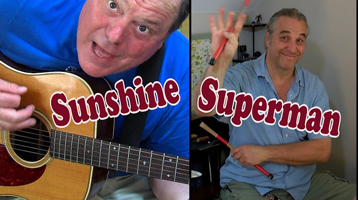 Sunshine Superman Guitar version - Guitar performance video thumbnail