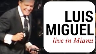 Luis Miguel en concierto en Miami