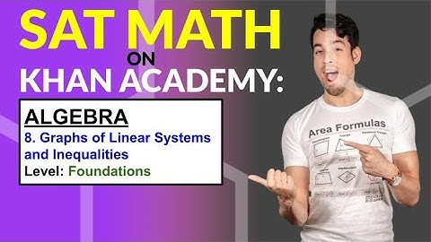 SAT Math on Khan Academy: Graphs of Linear Systems and Inequalities (Foundations)