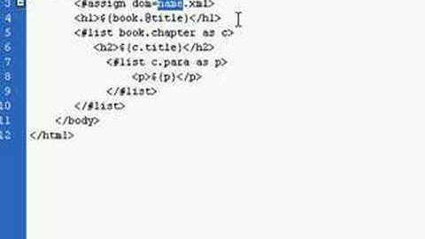 Simple Freemarker/Alfresco Example