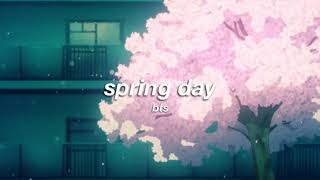 bts - spring day (slowed + reverb) ✧