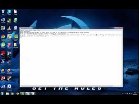 How to change torrent destination folder (utorrent)