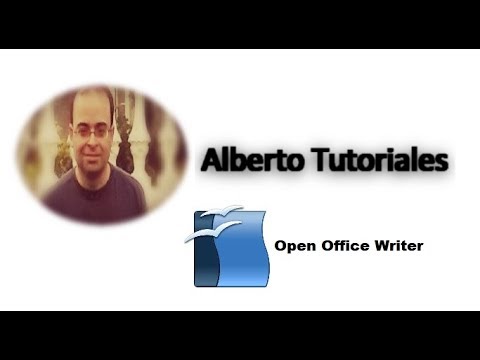 Open Office Writer Vid 8 Insertar una imagen prediseñada y ponerla de fondo