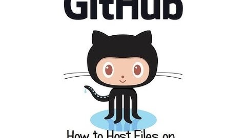 How to Host Files on Github and Use In your Website