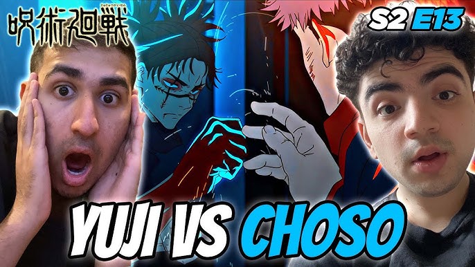 Jujutsu Kaisen 🔥🩸 Season 2 episode 13, manga vs anime 🔥 #jujutsukai, choso vs yuji