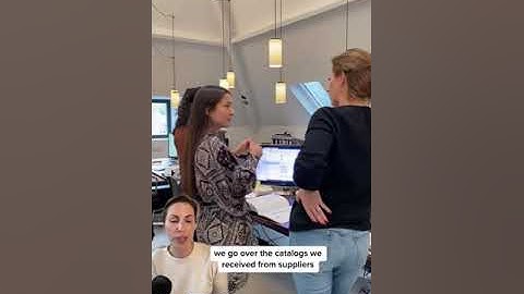 Inside an architecture office