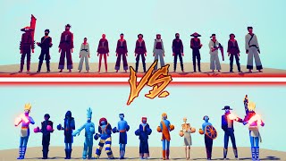 BOXER TEAM vs TAEKWONDO TEAM - Totally Accurate Battle Simulator | TABS