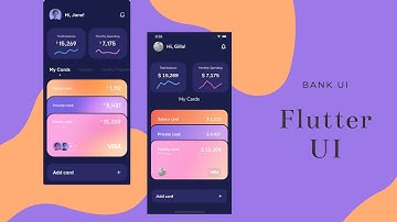 Bank App - Flutter UI - Speed Code