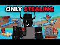 Building a Plane by ONLY STEALING (Build a Plane Roblox)
