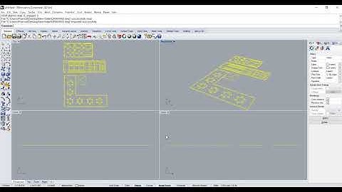 Import AutoCad files in Rhino
