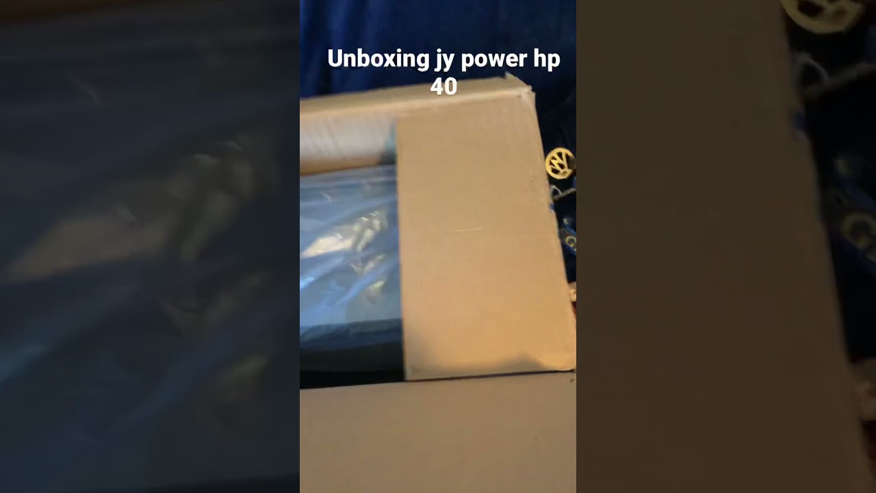 Unboxing jy power hp 40